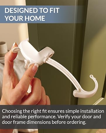 Door Knobs & Lever Handles - Easy to Install - No Tools or Tape Required