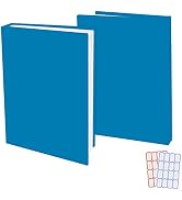 2 Pack Stretchable Book Sleeve Covers, for Paperbacks Hardcover Textbooks up to 9" x 12", Office ...