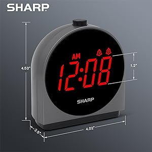 perfect size clock decor modern clean design easy to see easy to read. simple clock