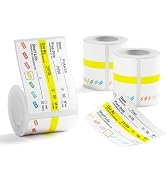 NIIMBOT 3 Roll Set 2"x3" Removable Labels for Meal Prep & Storage | for B1/B2/B31 Label Maker, fo...