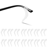SMARTTOP Eyeglass Ear Grip - Soft Comfortable Anti-slip Holder, Silicone Ear Hook, Eye glass Temp...