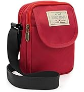 WisePoint Crossbody Phone Purse, Nylon Small Phone Purse Cell Phone Purse with Adjustable Strap, ...