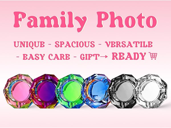 six color for choose