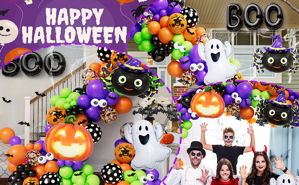 halloween balloon arch kit