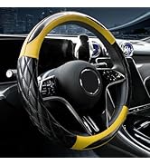 Couslcd Universal Car Steering Wheel Cover - Anti-Slip Sports Style Steering Wheel Protector, Car...