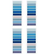 800 Pcs Blue Sticky Index Tabs, Page Markers Notes Tabs Writable and Repositionable Book Flags Ta...