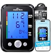 Easy@Home Blood Pressure Monitor: Accurate Cuff Automatic Blood Pressure Monitor with Free App My...