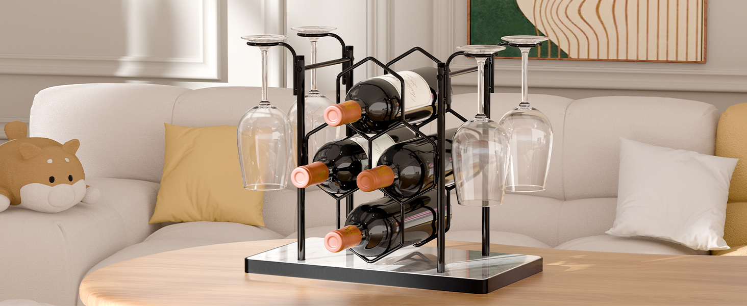 wine racks countertop