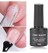 Fiberglass Nail Wraps Nail Art Nail Extension Fiberglass Kit 15Ml Extension Gel And 10Pcs Fibergl...