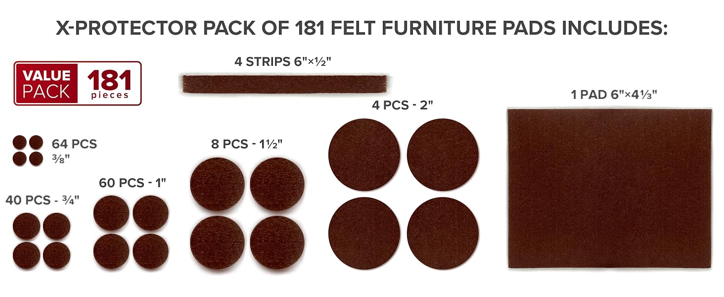felt pads for furniture
