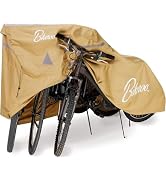 Bikeroo Bike Cover for Transport on Rack - Waterproof Rain Tent for Mountain, Beach Cruiser & Roa...