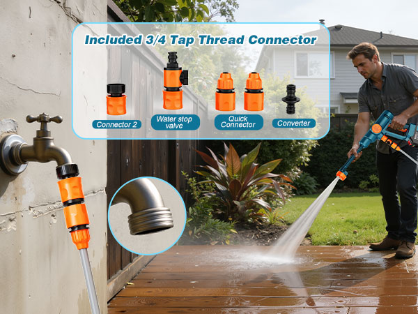 battery operated pressure washer