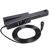 PINTECH AC/DC Current Clamp Probe for Oscilloscope 100kHz Bandwidth, 0.05A-10A, 10A-100A Test Ran...
