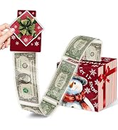 Money Box for Cash Gift, Christmas Party Gifts, Christmas Money Box for Cash Pull, Merry Christma...