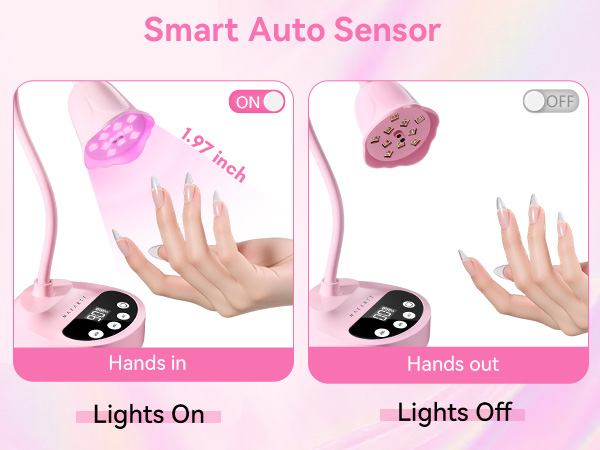 cordless uv led nail lamp led nail light for gel nails