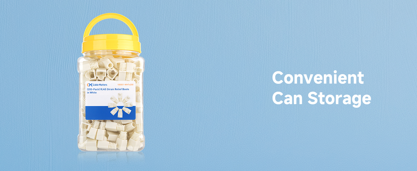 Cat6 / Cat5e RJ45 Strain Relief Boots