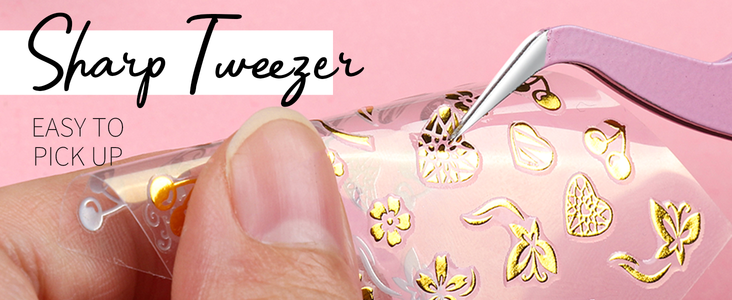Easy To Take off & Apply by Tweezer