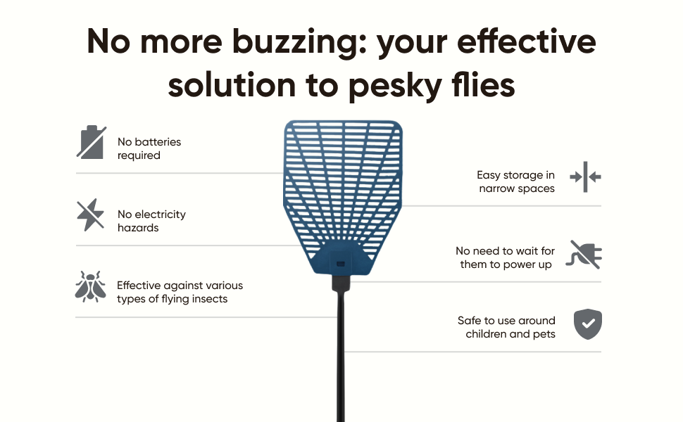 No more buzzing: your effective solution to pesky flies