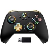 Aolion gaming N10 Wireless Controller Compatible with Switch/PC/iOS/Android, Hall Effect Joystick...