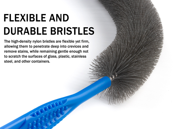 Drain Brush and Drain Snake Cleaner Tools Set, Flexible Drain Hair Remover Tool