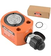 HZLZRZ 20 Ton Hydraulic Ram Jack and Low Profile Bottle Jack, Single Action Porta Power Hydraulic...