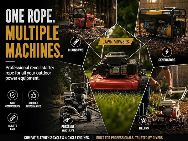 recoil starter rope