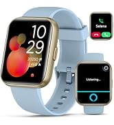 Quican Smart Watches for Women Men, Compatible with iPhone & Android, Fitness Watch with Alexa, C...
