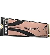 Sabrent 1TB Rocket 4 Plus NVMe 4.0 Gen4 PCIe M.2 Internal SSD Optimized for PS5 Extreme Performan...