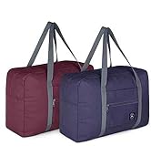 For Spirit Airlines Personal Item Bag 2 Pack Travel Duffle Bag, Weekender Bags Underseat Carry-on...