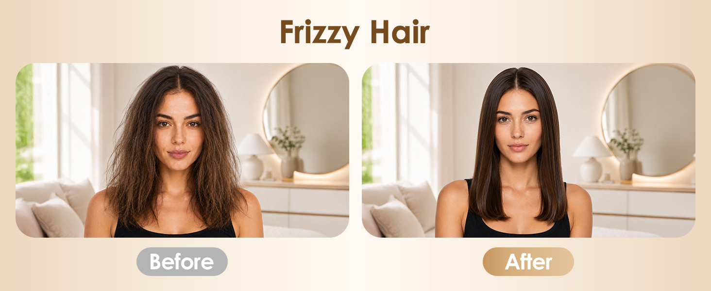 Ionic Hair Straightening Brush