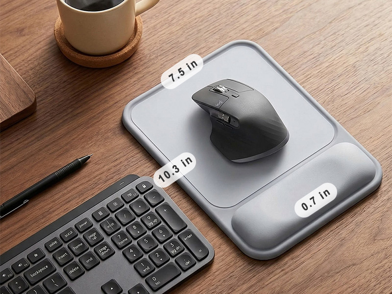 Sized for comfort, not clutter