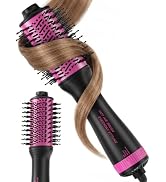 Blow Dryer Brush, 2.4 "Oval Hair Dryer Brush for Volume, 1200W,Blackpink | One-Step Drying & Styl...