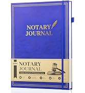 WEMATE Notary Journal Log Book with 480 Record Entries, 12?x8.5? Hardcover Notary Book - 120gsm T...