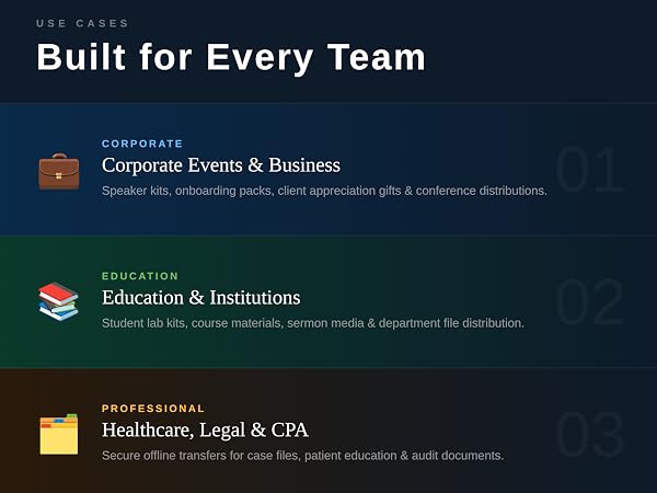 enfain flash drive built for every team