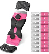 Ainiv Razor Blade Scraper, 2-in-1 Scraper Tool with 10PCS Metal Blades and 10PCS Plastic Blades, ...