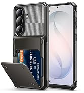 AFGHOA for Samsung S26 Wallet Case,5 Credit Card Holder for Galaxy S26,Flip Cover Hidden Compartm...
