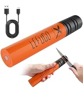 LEFUGO Electric Knife Sharpener, 3 Speed Max 7000RPM Handheld Sharpener for Kitchen Knives, Elect...
