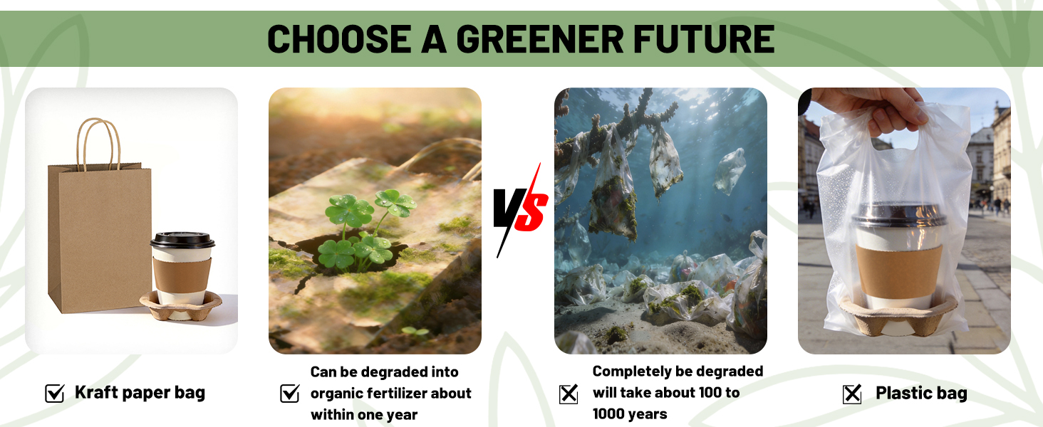 small brown Choose a green future