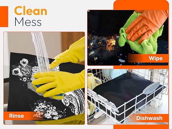 Heavy Duty Oven Liners for Bottom of Oven