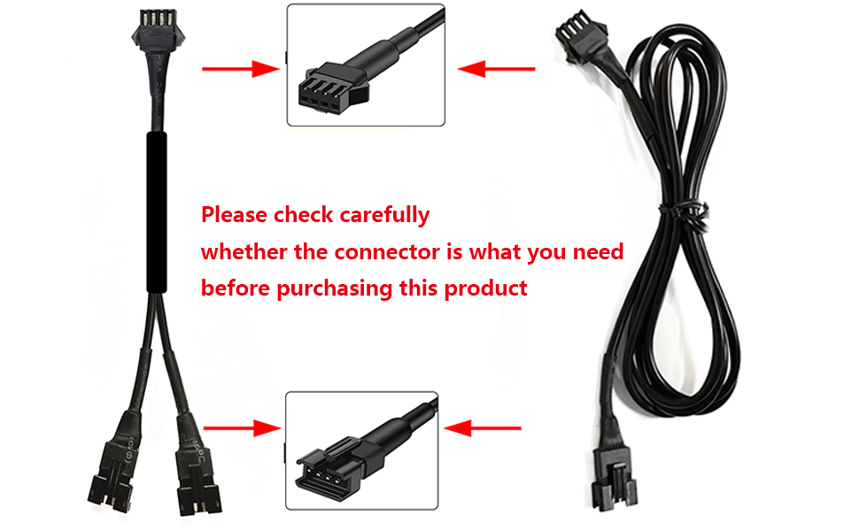 Rock light extension wire cord set