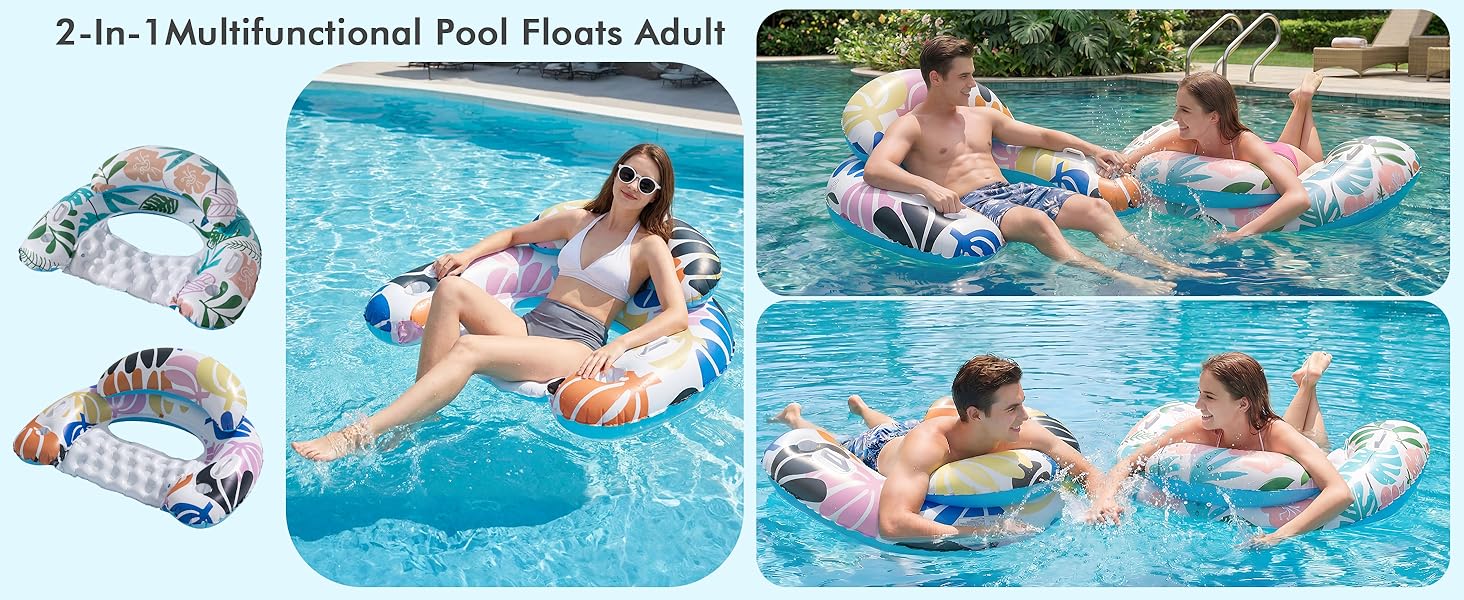inflatable pool floats for adults