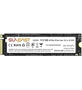 SUNEAST 512GB M.2 2280 PCIe 3.0 NVMe Gen3x4 SSD - Up to 3500MB/s Read, 1800MB/s Write, 3D NAND TL...