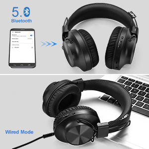 Wired Mode, Bluetooth Wireless Mode