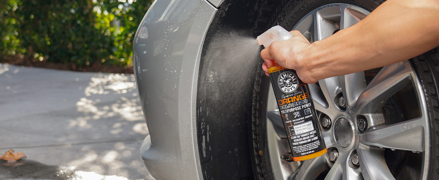 Orange Degreaser makes it easy to detail your car