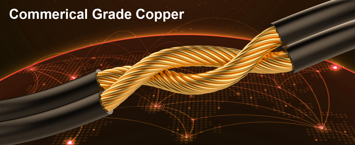 high grade copper strands Outdoor String Lights