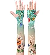 YPHCDO Gardening Sleeves for Women Farm Sun Protection Thorn Proof Cooling Arm Sleeves to Cover A...