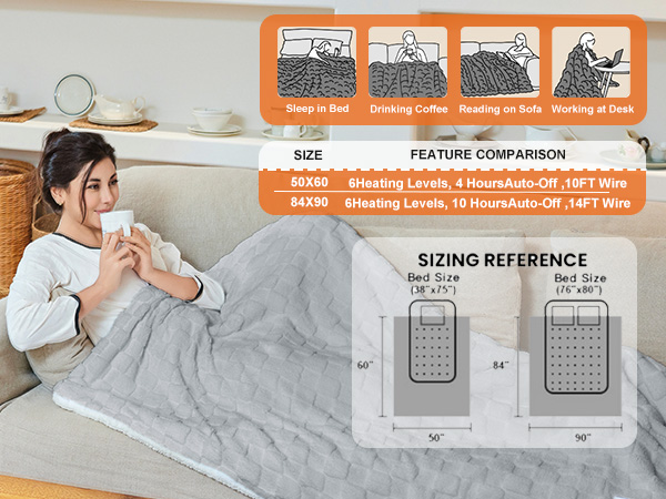 heated blanket electric blanket