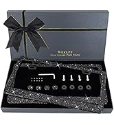 OKLPF Bling License Plate Frame for Women, Sparkly Stainless Steel License Plate Frames| Over 100...