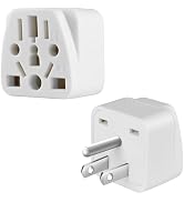 UK to US Plug Adapter, European to US Plug Adapter, USA Plug Adapter, Australia to USA Plug Adapt...
