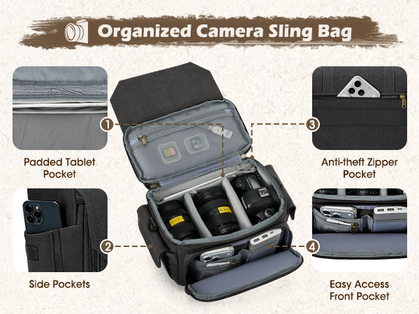 camera shoulder bag